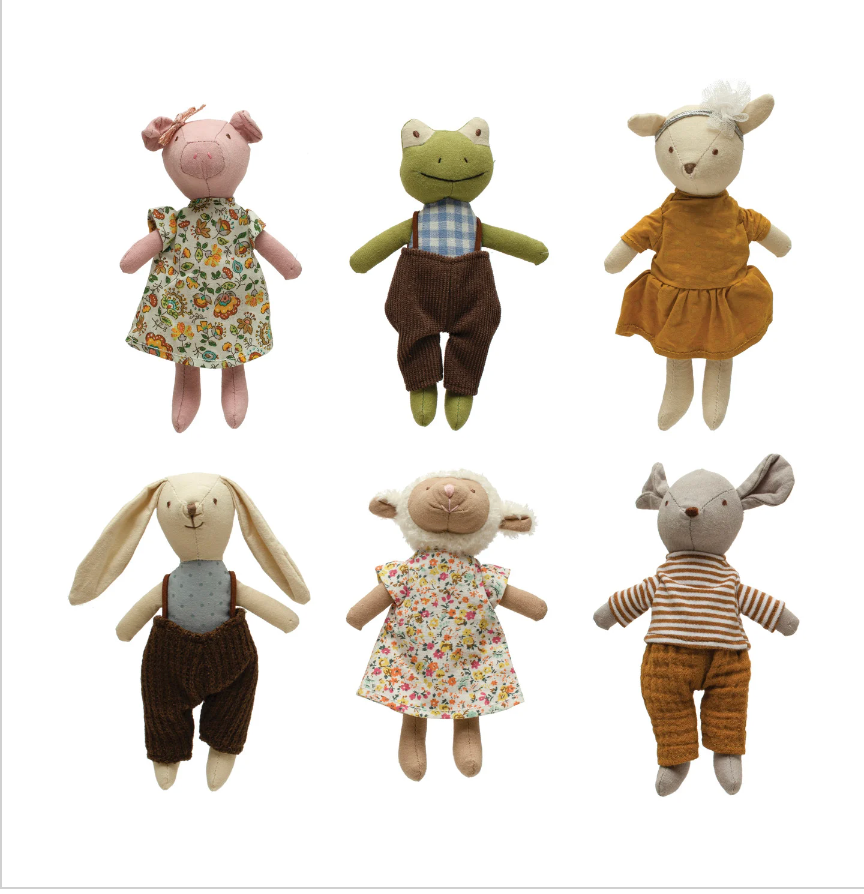 PLUSH ANIMAL IN CLOTHES