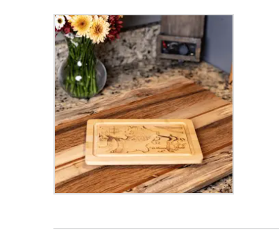 ENGRAVED BAMBOO CUTTING BOARD -CAPE COD 6X9"