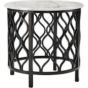 TRINSON ROUND END TABLE