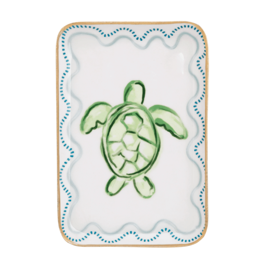 TURTLE SEA ENAMEL TRAY