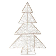 LED ELECTRIC SILVER CONE TREE 39.25"
