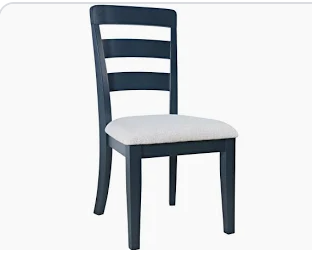WESTPORT NAVY LADDERBACK CHAIR