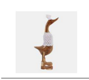 WINTER DUCK NAT/WHT - 20X6"