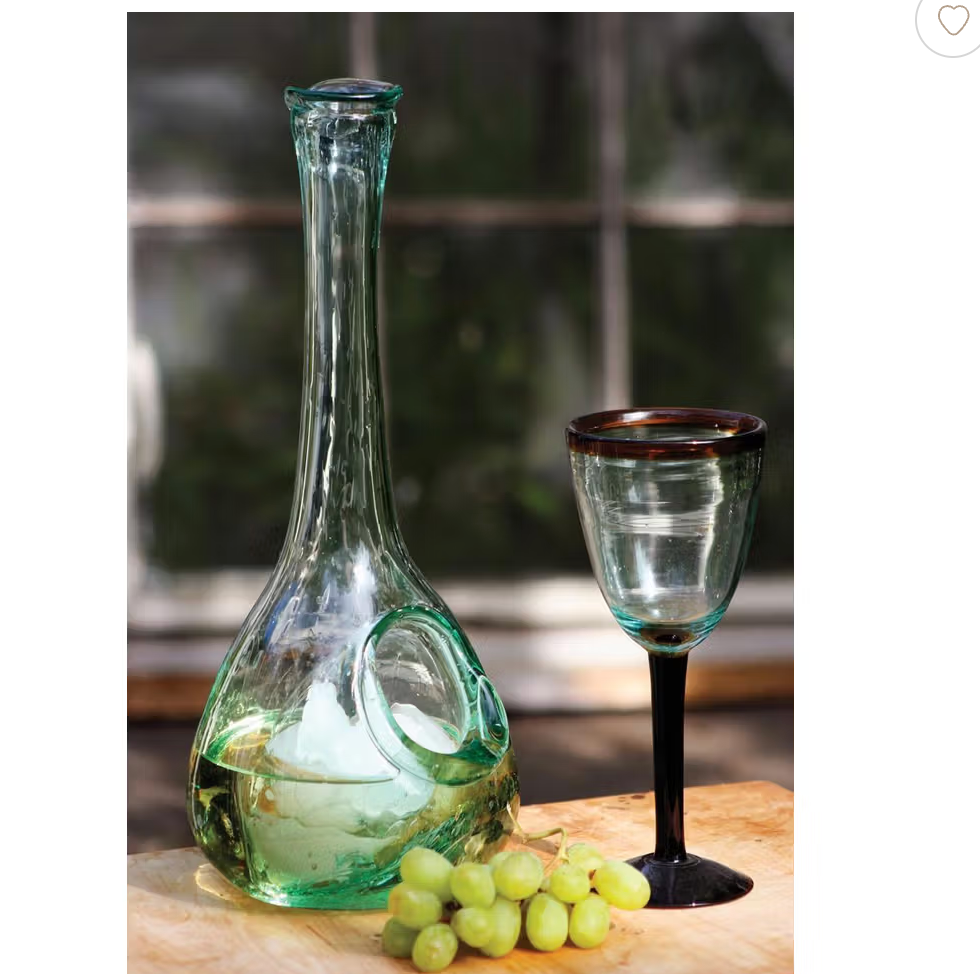 WINE GLASS DECANTER
