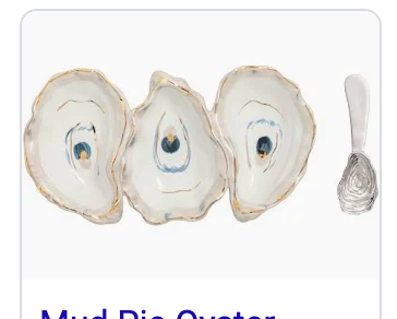 OYSTER TRIPLE TIDBIT SET