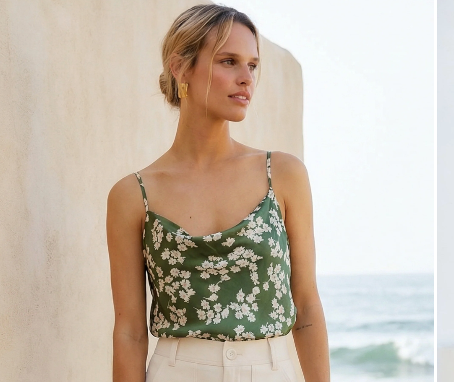 DRAPE CAMI