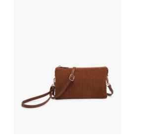 RILEY  CROSSBODY WRISTLET COROROY BRN