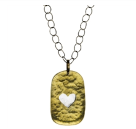 GIA HEART NECKLACE