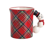 SNOWMAN FIGURAL MUG