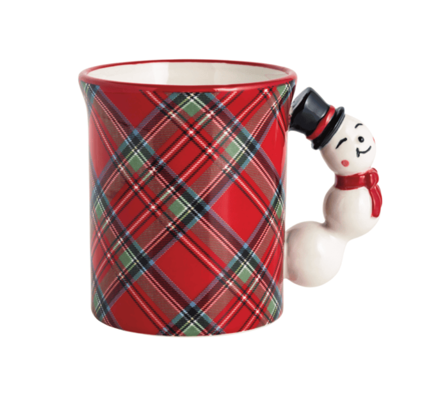 SNOWMAN FIGURAL MUG