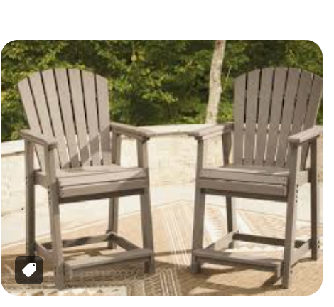 SANDY DUNE COUNTER BAR STOOL