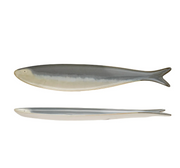 STONEWARE SARDINE SHAPED DISH