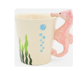 SEA HORSE MUG