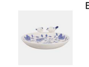FLORAL CHINOISERIE BIRD BATH