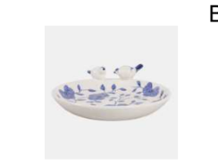 FLORAL CHINOISERIE BIRD BATH