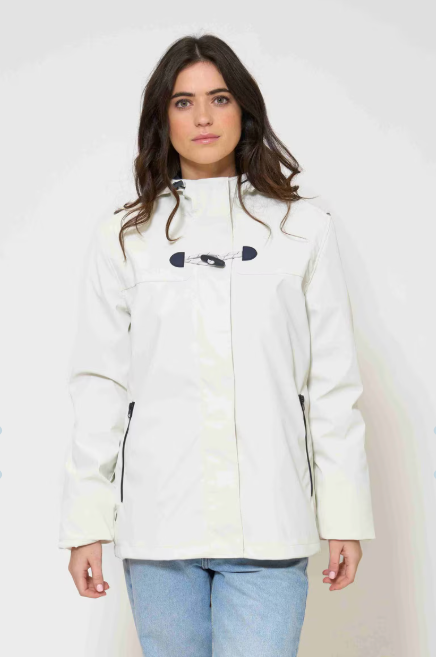NAUTICAL RAINCOAT W/ TOGGLE & LINING