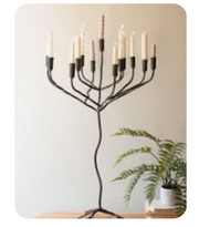 FORGED IRON CANDLEABRA - LG