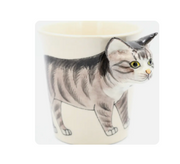 TABBY CAT MUG