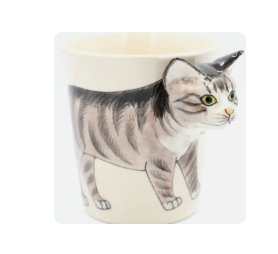 TABBY CAT MUG