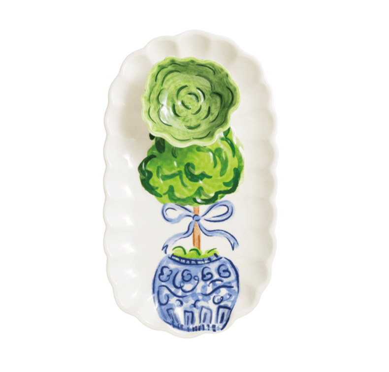 TOPIARY TRAY TIDBIT SET