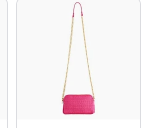 JOSEPHINE STRAW MINI SHOULDER