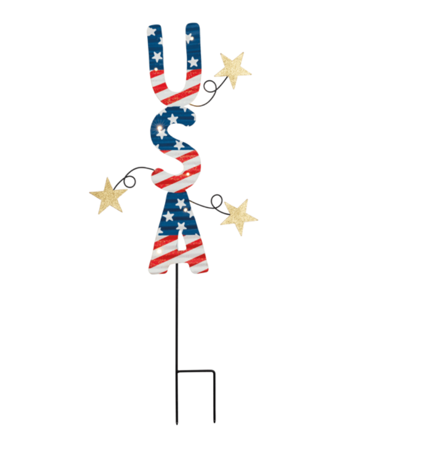 USA AMERICANA YARD STAKE