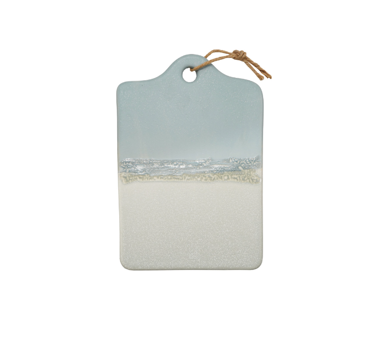 STONEWARE CHEESE SERVING BOARD