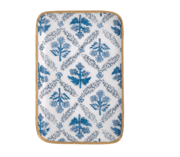 VINE FLORAL TIDBIT PLATE