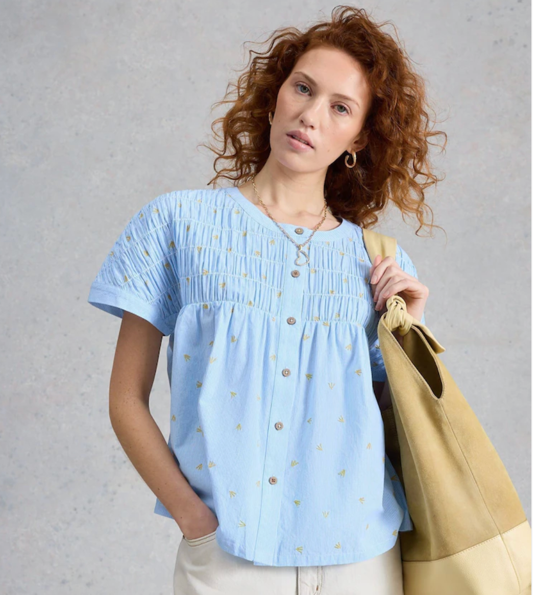 TAMMIE ORGANIC COTTON SHIRT