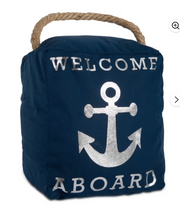 WELCOME ABOARD DOOR STOP