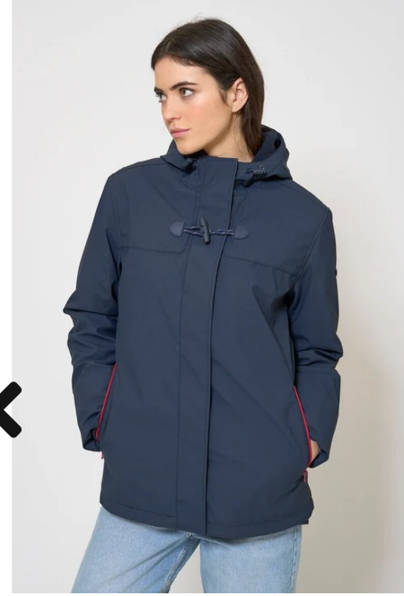 NAUTICAL RAINCOAT W/ TOGGLE & LINING