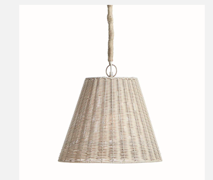 LINETTE RATTAN PENDANT - SM