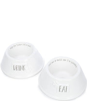 STACED DOG BOWLS