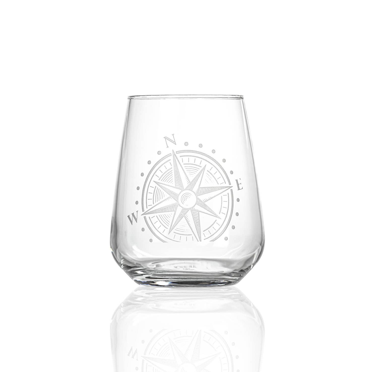 Compass Star 15.75oz Stemless Wine