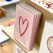 Brushed Heart - Love + Anniversary card