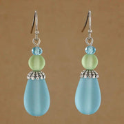 Sea Glass Drop Earring 1748-SP