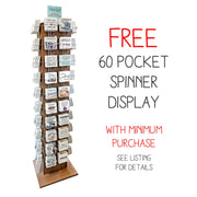 60 Coaster Floor Spinner - MUST ADD COASTERS TO ORDER