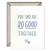 So Good Together - Wedding card