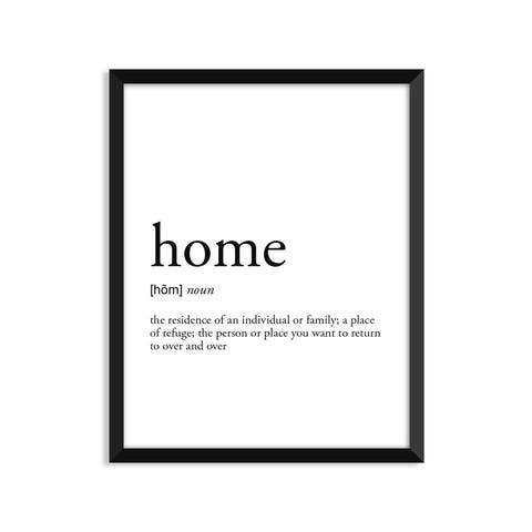 Home - Everyday Art Print