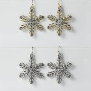 Snowflakes Earrings Mixed 6 Pack
