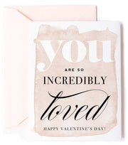 You Are So Loved - Sweet Valentine's Day Greeting Card