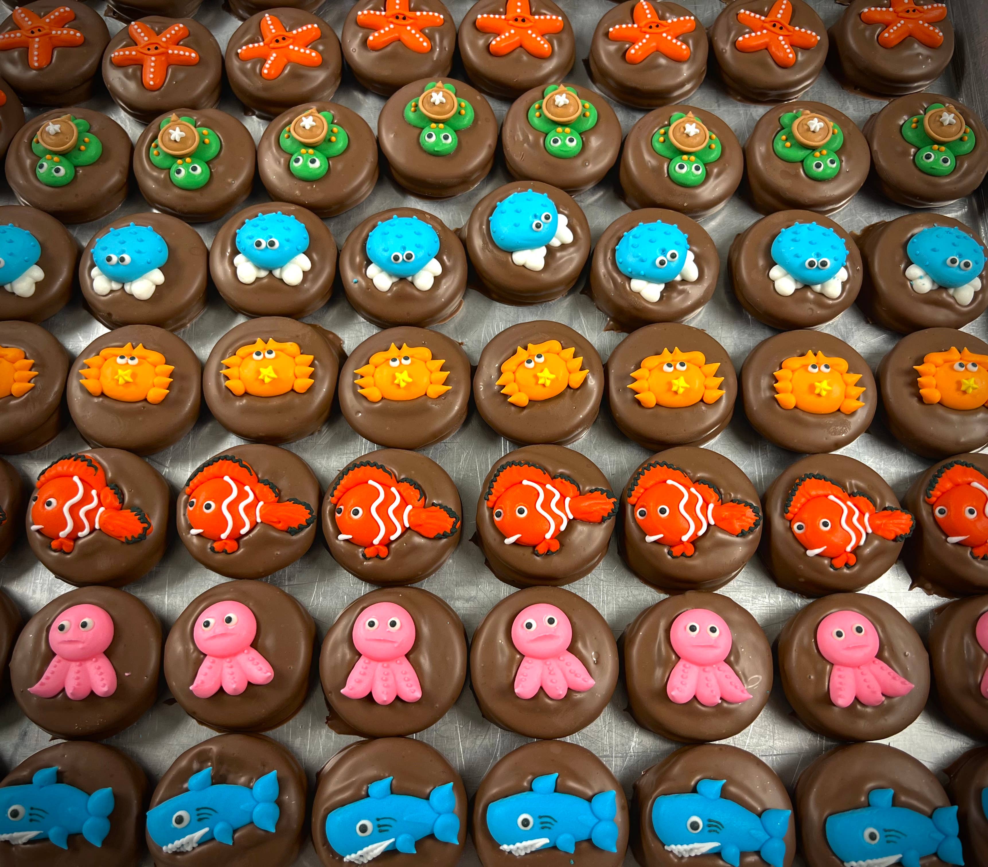 O’Oreo “Hawaiian Ocean” Theme 🦈  🐟  Milk Chocolate 3PK