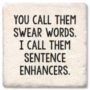 You Call Them Swear Words Coasters