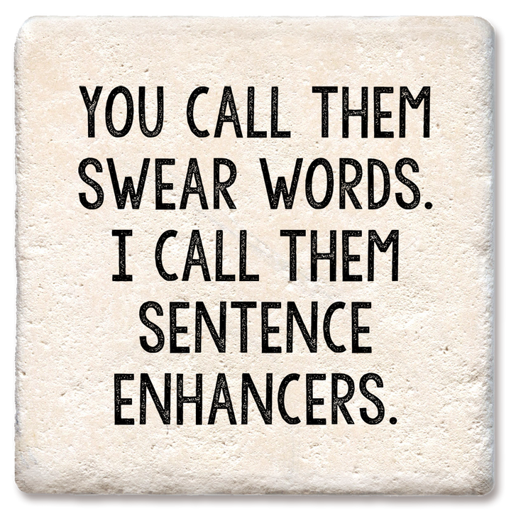 You Call Them Swear Words Coasters