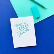 Two Dads card