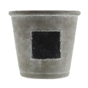 CHALKBOARD CACHEPOT LG