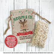 Reindeer food bag and oats christmas eve reindeer food safe for animals