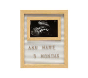 Sonogram Letterboard Frame, Natural