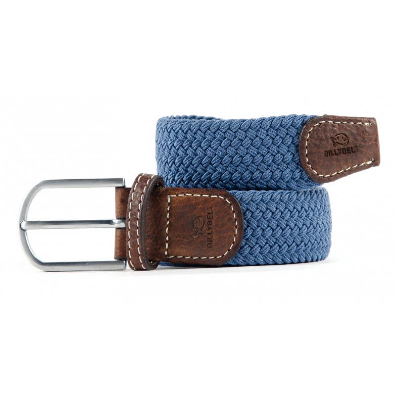 Air Force Blue elastic woven belt - Best seller!: Size 1 - 33"/39"