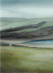 RIVER BARROW I FRAMED 24X33